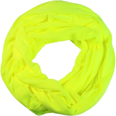 Heidi Neon jemná šála tunel zářivě žlutá