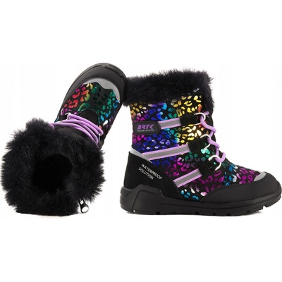 Bartek 8500365 zimní voděodolné sněhule s vlnou černá