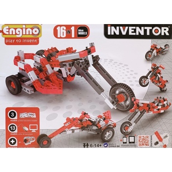 Engino 1632 Inventor 16 Models Motorbikes