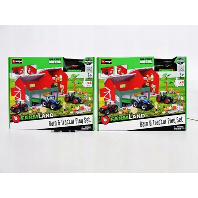 Bburago Farmland Farm Set s traktorom