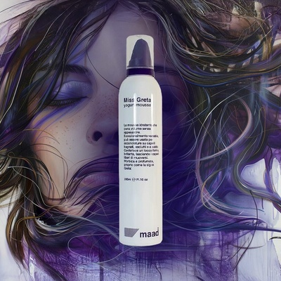 Maad Styling Miss Greta hydratačná pena 300 ml