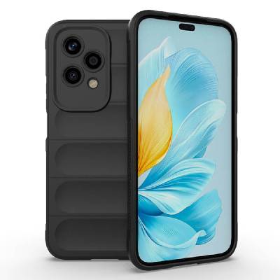 Удароустойчив силиконов (TPU) калъф за Honor 200 Lite - Techsuit Magic Shield TPU Case (черен) (KF2332025)