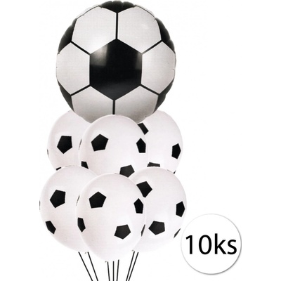 FunPlay 5860 Konfetové balóny 33 cm bielo čierna