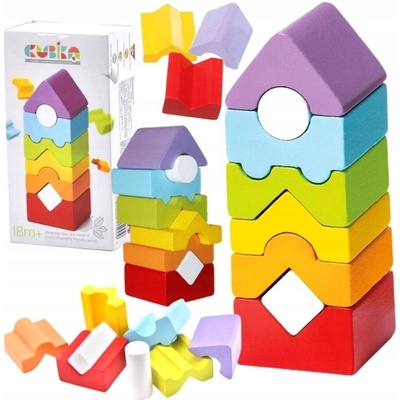 CUBIKA 15009 Věž XII skládačka 8 dílů