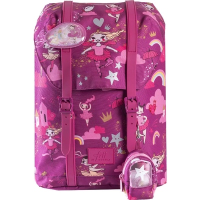 Frii Of Norway taška Retro Ballerina Dark Pink 22 l