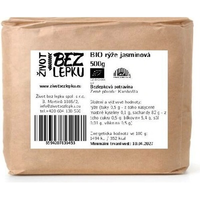 Život bez lepku Jasmínová rýže 0,5 kg