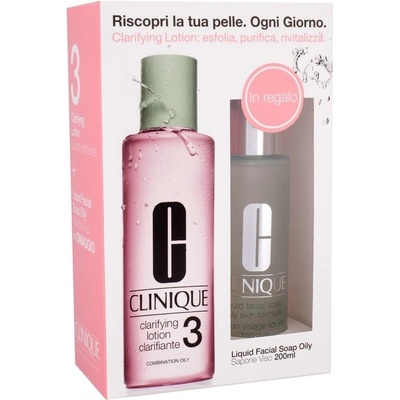 Clinique Clarifying Lotion Clarifiante 3 čistící tonikum pro smíšenou až mastnou pleť 400 ml