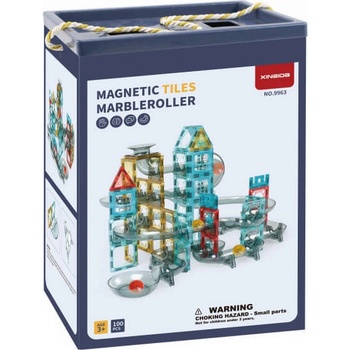 Magnetic Tiles Marble Roller 100ks