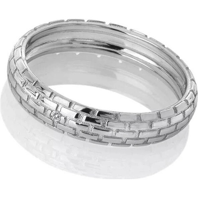 Hot Diamonds Prsten Woven DR234 o 52 b