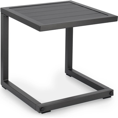 Bizzotto Градинска масичка за кафе HILDE 40x40x40 cm. антрацит (0662917)