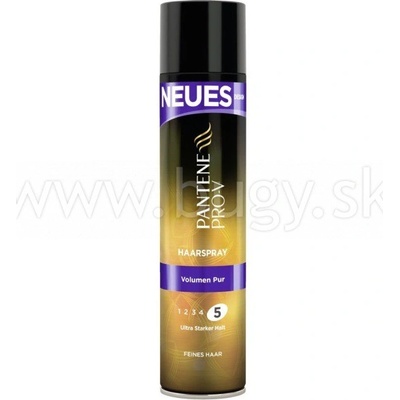 Pantene Pro V VoluMen Pur lak na objem vlasov s ultra silnou fixáciou stupeň č. 5 250 ml