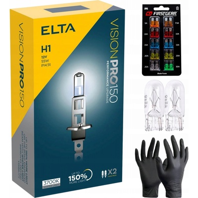 Elta 12V H1 55W P14,5s VisionPro +150%, 2 ks