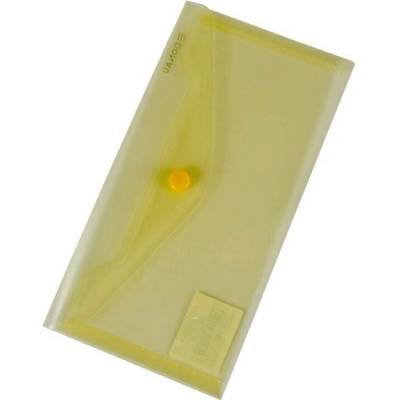 Spisovka s drukem - obálka DL - 1 patent transparentní žluté