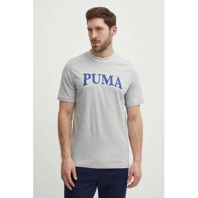 Puma Squad Big Graphic TeeL šedá