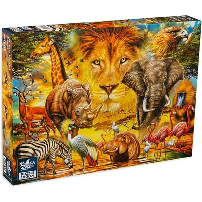 Black Sea Пъзел Black Sea от 1000 части - В сърцето на Африка, Чиро Марчети (BS72112)