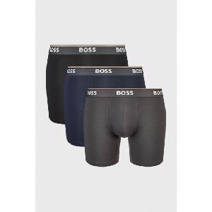 HUGO BOSS 3PACK памучни боксерки BOSS Power Long (3p50538142_box)