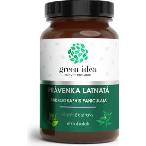 Green idea При настинка и грип - Андрографис, 385 mg х 60 капсули (608222 (60822) GI)