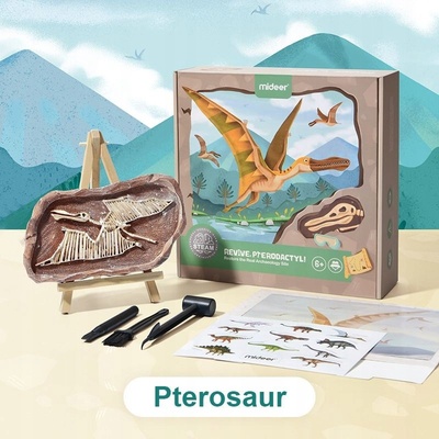 MiDeer Vykopávanie dinosaurov Triceratops