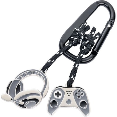 TROIKA Ключодържател Гейминг Troika KR25-03/BK (KR25-03/BK)