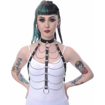 Poizen industries Колан poizen industries - vida - black/silver - a-vida-bs-1