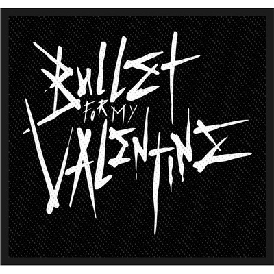 Bullet for My Valentine – Logo (Woven Patch · sew-on) (Nášivka)