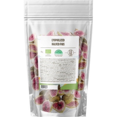 BrainMax Pure Lyophilized Halved Figs Lyofilizované figy polovičky 45 g