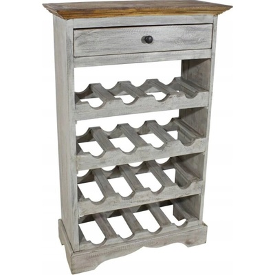 vidaXL Stojan na víno z recyklovaného masívu