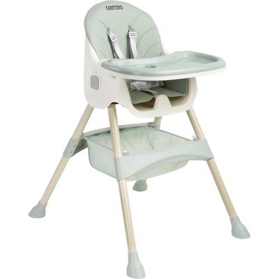 Caretero Столче за хранене 2 в 1 Caretero - Bill, Mint (TERO-7581)