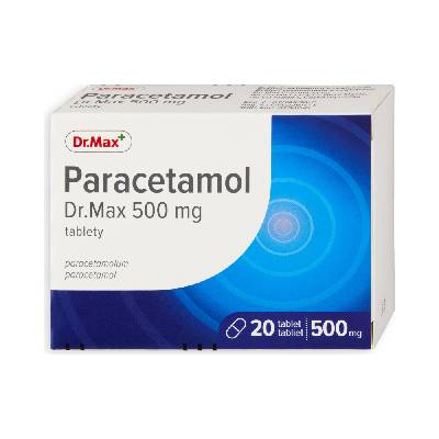 2+1 zadarmo - Dr.Max Paracetamol 500 mg