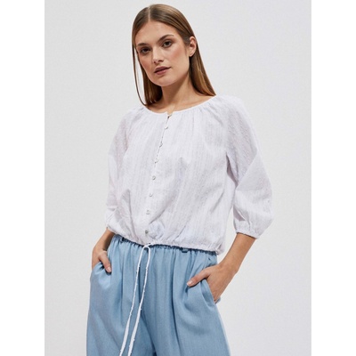 Moodo Бяла дамска блуза Moodo Moodo | Byal | ЖЕНИ | XXL