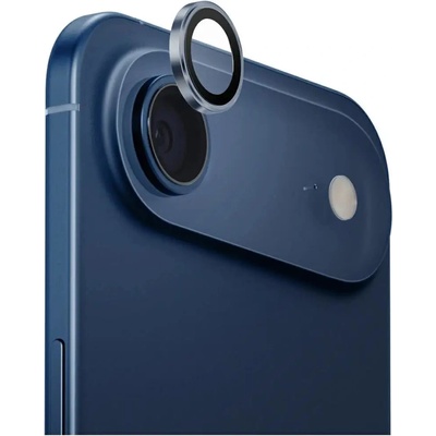 Uniq Optix алуминиев протектор за обектив за iPhone Air с апликатор - син