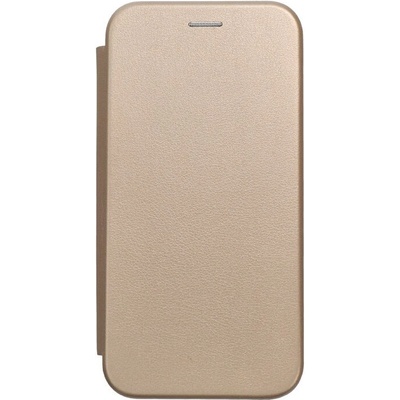 Forcell Кожен Калъф за Samsung S24, Forcell Elegance Book Case, Златист (5903396231186)