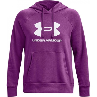 Under Armour RIVAL FLEECE BIG LOGO HDY W fialová 1379501-580