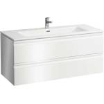 Laufen Pro S - Шкафче с умивалник, 120x55x50 см, 2 чекмеджета, матово бяло H8619674631041 (H8619674631041)