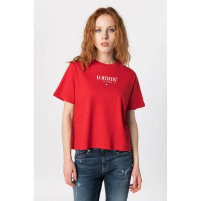 Tommy Jeans dámske tričko červené