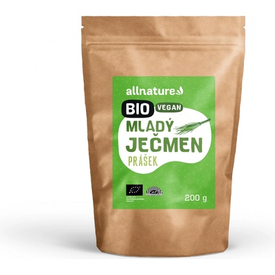 Allnature Bio Mladý jačmeň prášok 200 g