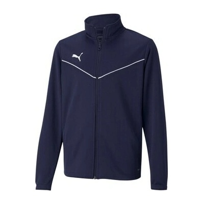 Puma Teamrise Training Poly Jacket Jr modrá