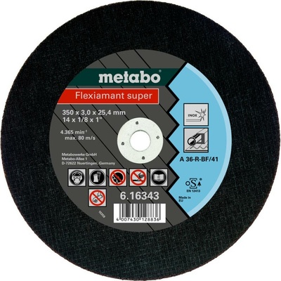 Metabo Rezný kotúč rovný 350 mm 616343000 10 ks