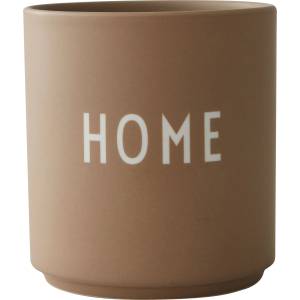 Design Letters Чаша халба Favourite HOME тъмнобежова (10101002NATHOME)