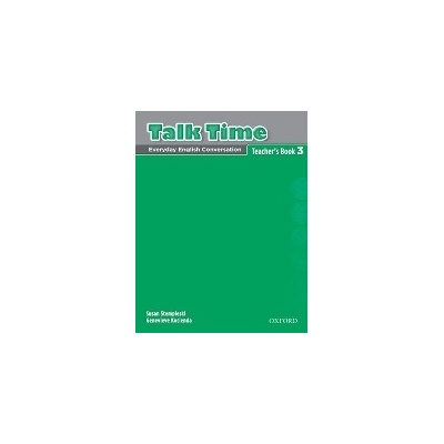 TALK TIME 3 TEACHER´S BOOK - STEMPLESKI, S.
