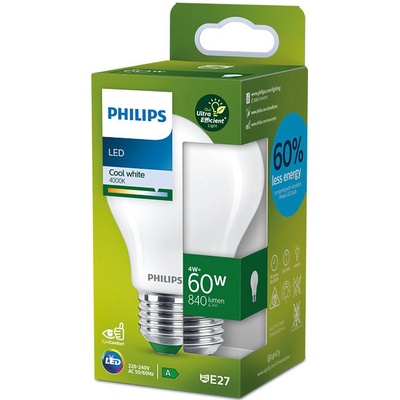 Philips LED žárovka A60 E27/4W/230V 4000K P5909