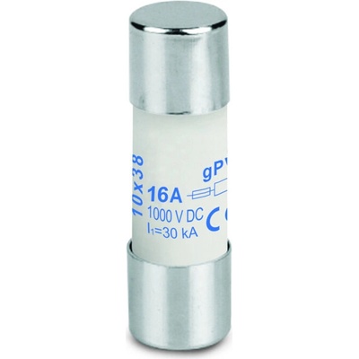 Pojistka válcová Weidmüller 10X38 16A 1000VDC GPV 278326000