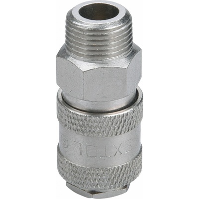 EXTOL PREMIUM Rýchlospojka vzduchová G3/8" zásuvka s vonkajším závitom 8865112
