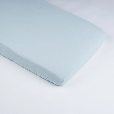 Tulimese Prostěradlo mušelínové mentolové 60x120