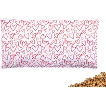 VFstyle nahřívací polštářek s třešňovými peckami 30x15 cm Hearts