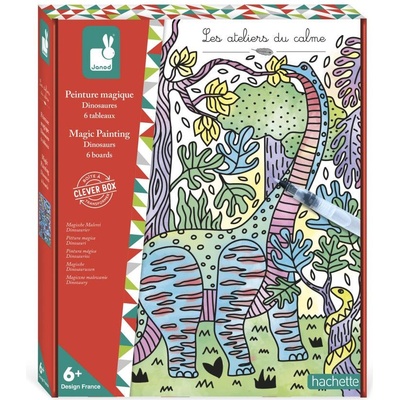 Detský ateliér maxi magické maľovanie vodou dinosaury