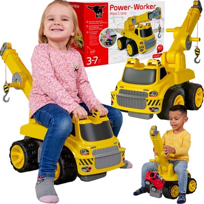 BIG Odrážedlo Jeřáb Maxi Crane