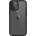 SwitchEasy AERO Plus Case - тънък хибриден кейс 0.38 мм. съвместим с MagSafe за iPhone 12 Pro Max (черен-прозрачен)