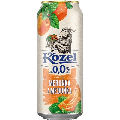 Kozel Nealko Meruňka & Meduňka 4×0,5 l (4Pack (plech))