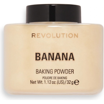 Makeup Revolution Baking Powder sypký púder Banana 32 g